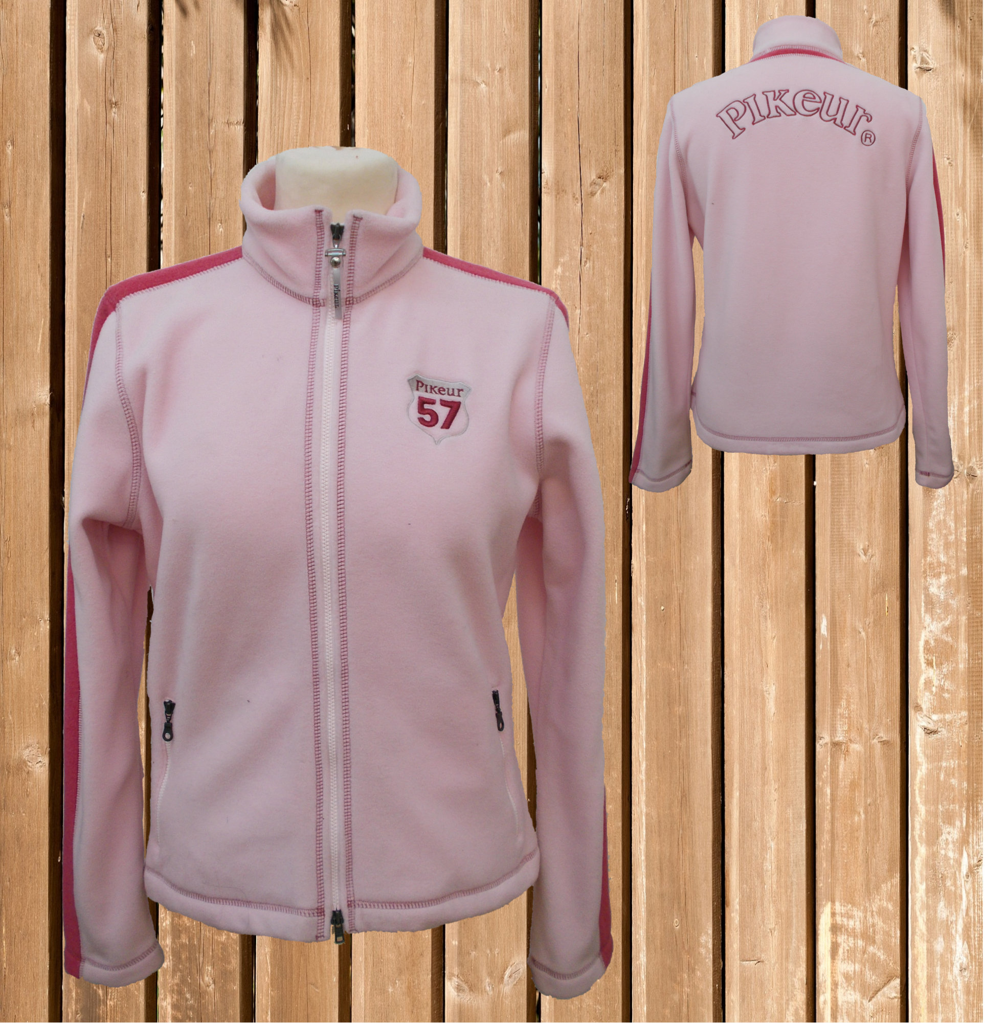 Pikeur Fleecejacke NINJA, Kinder Fleecejacke, rosa, Gr. 170